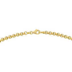 Necklace Jaseron mesh Yellow gold