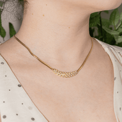 Collier Maille en or jaune et diamants - Castafiore