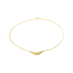 Collier Maille en or jaune et diamants - Castafiore