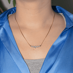 Collier Maille en or jaune et diamants - Castafiore