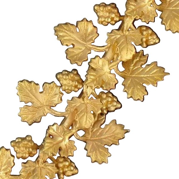 Collier Maille en or jaune et malachite - Castafiore