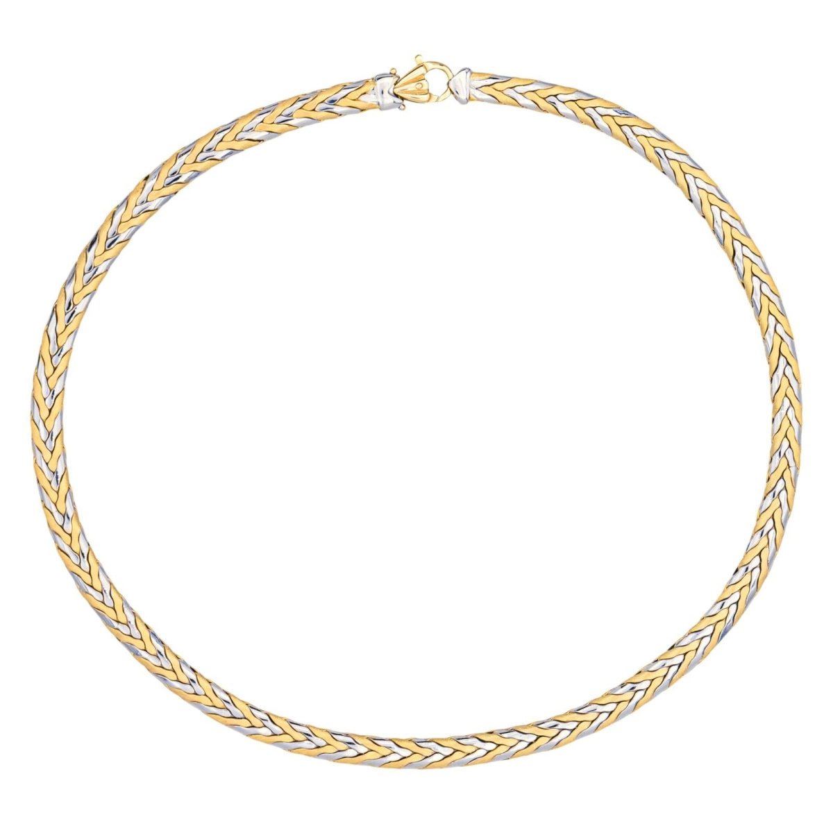 Collier Maille en or jaune et or blanc - Castafiore