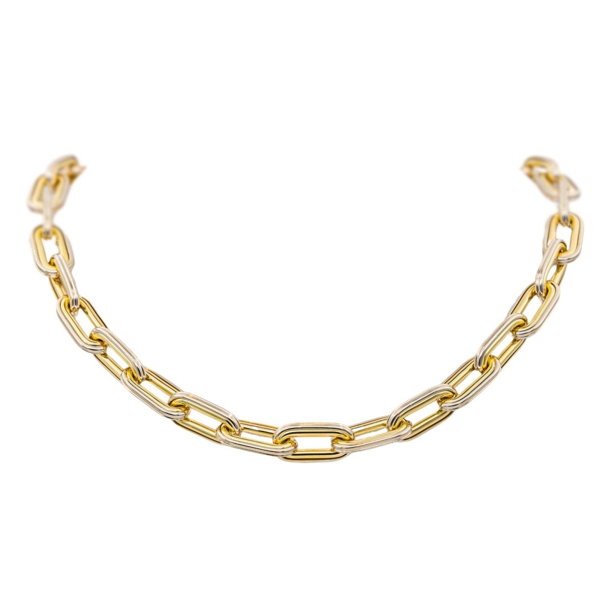 Collier Maille en or jaune et or blanc - Castafiore