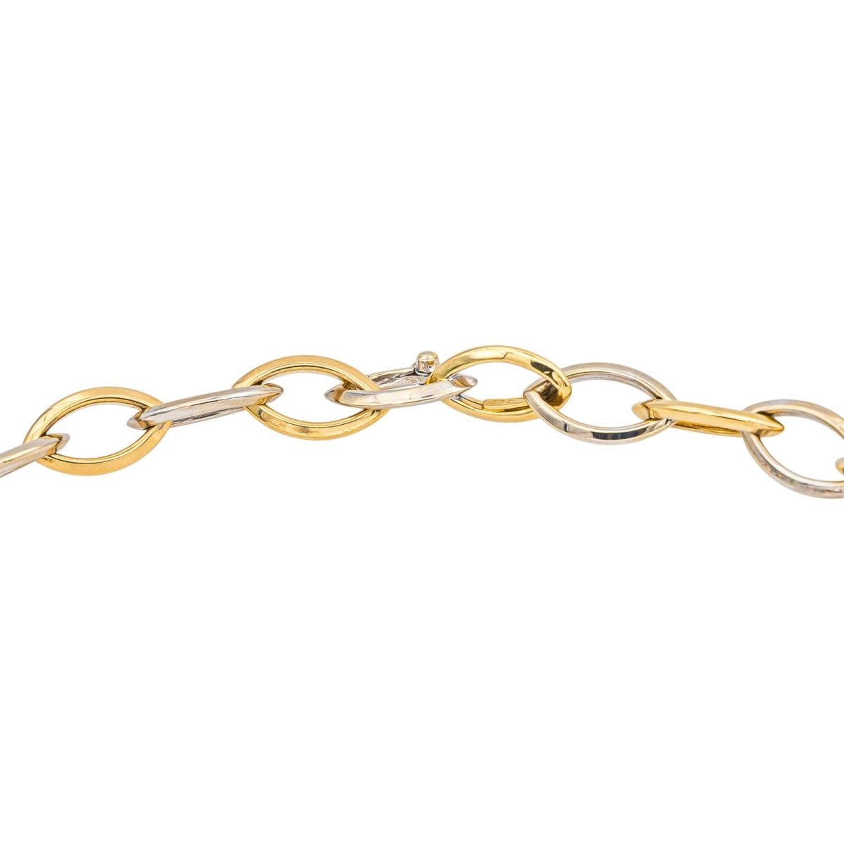Collier Maille en or jaune et or blanc - Castafiore