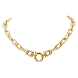 Collier Maille en or jaune et or blanc - Castafiore