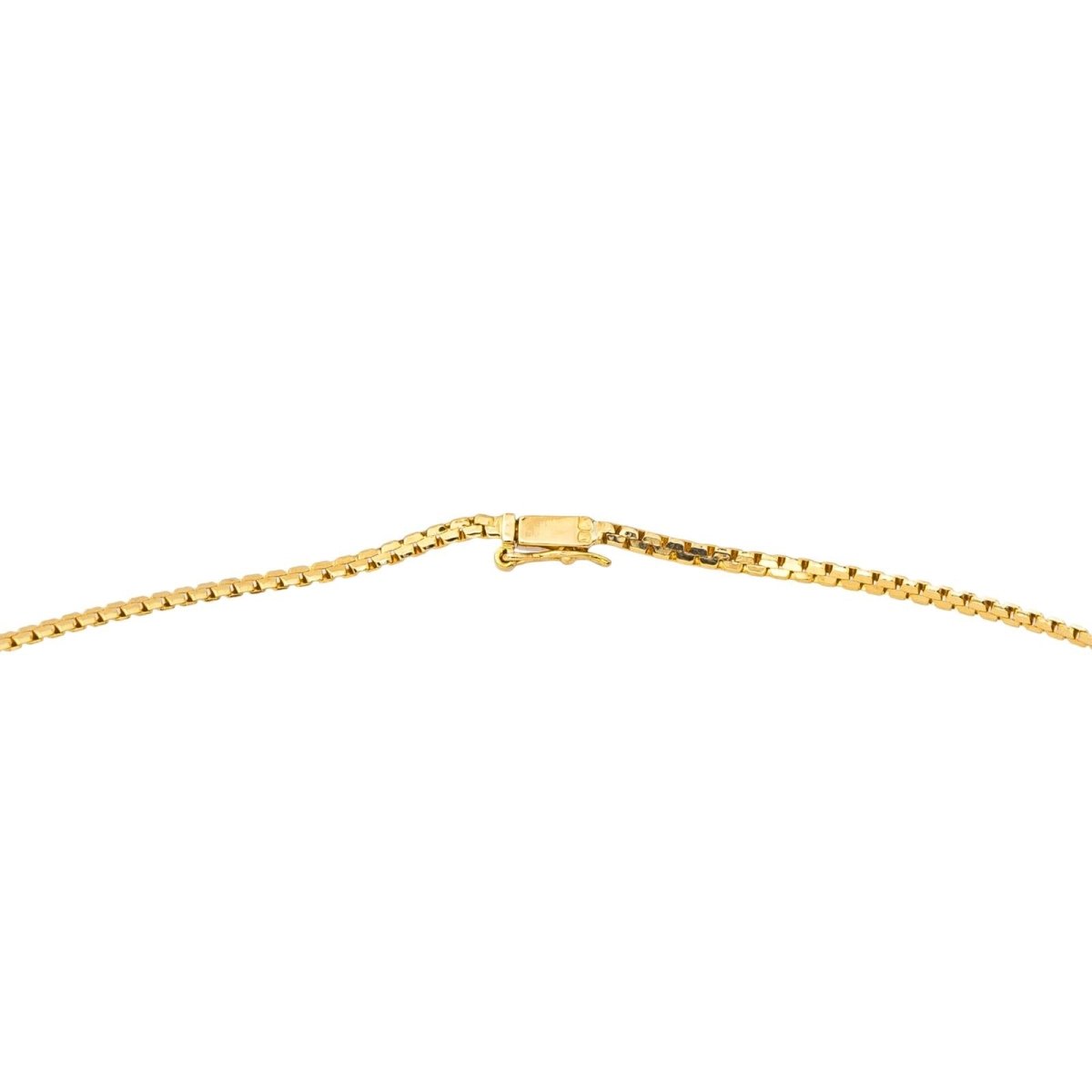 Collier Maille en or jaune et rubis - Castafiore