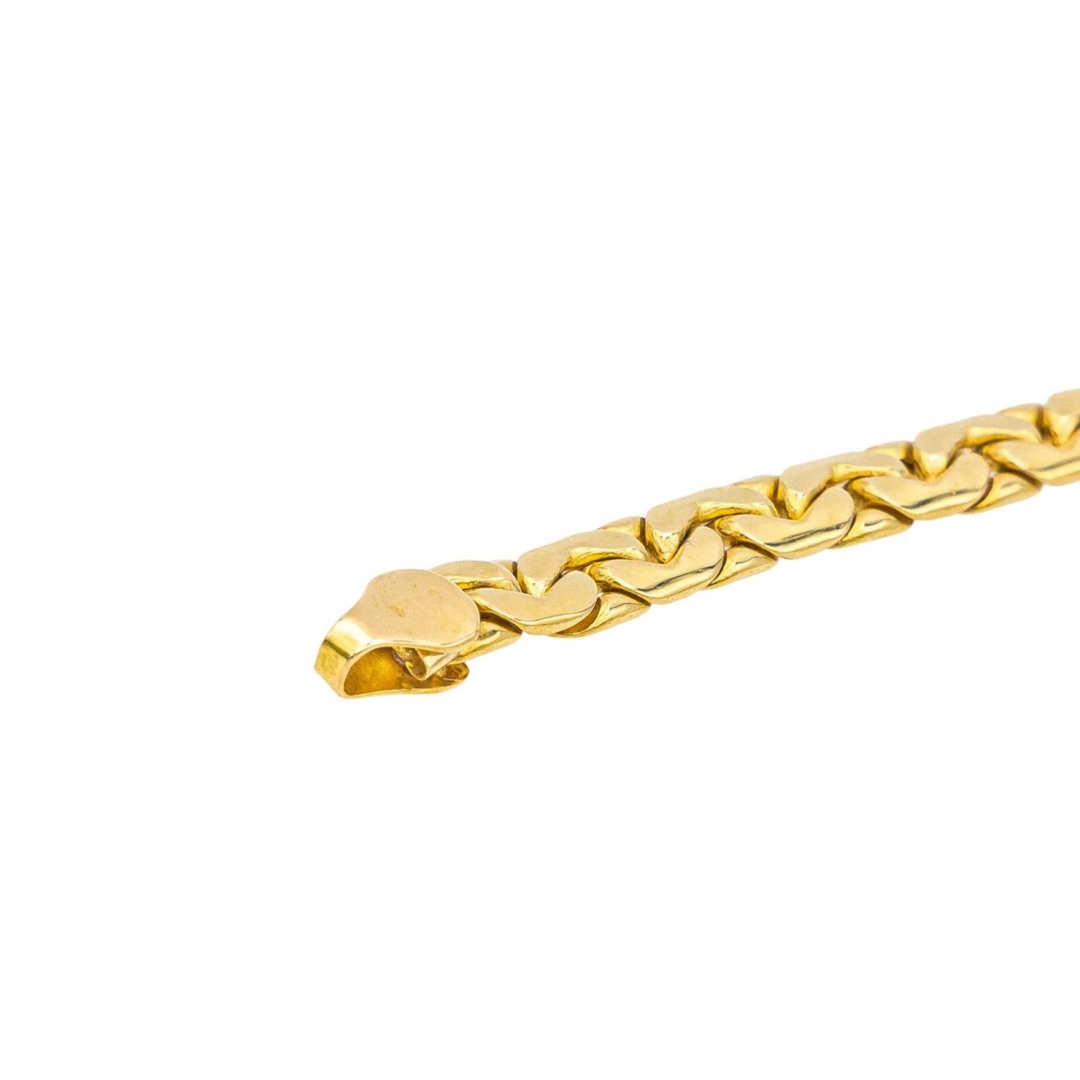Collier Maille en or jaune, or blanc, émeraude et diamants - Castafiore