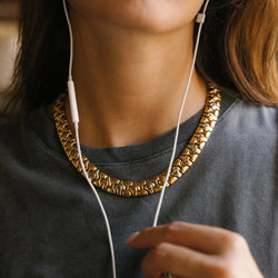 Collier Maille en or jaune, or blanc et or rose - Castafiore