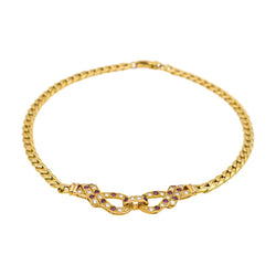 Necklace Yellow gold diamond
