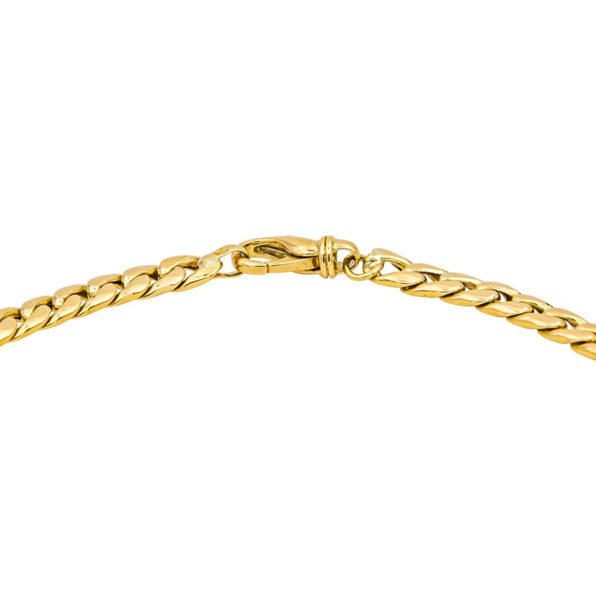 Necklace Yellow gold diamond