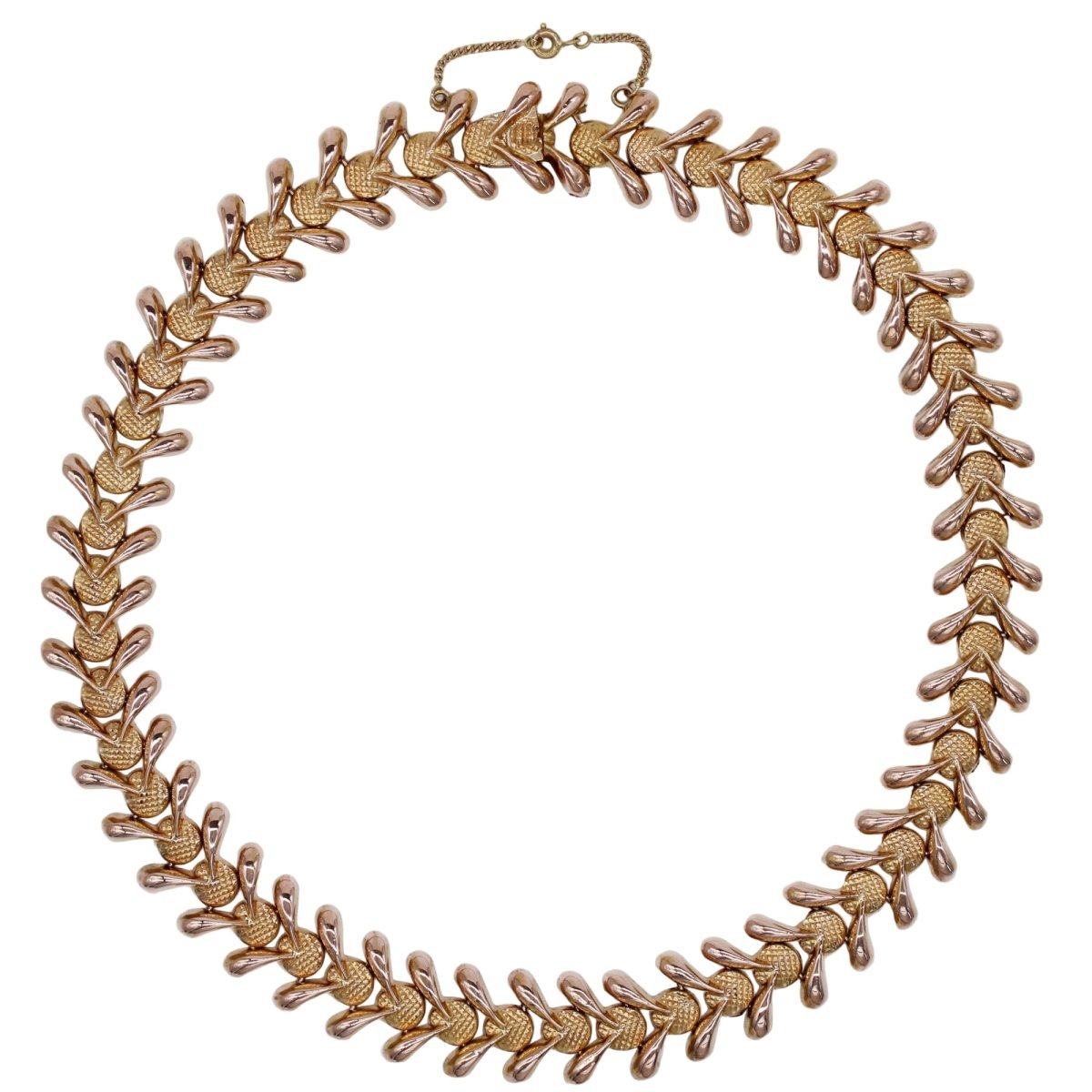 Collier Maille en or rose - Castafiore