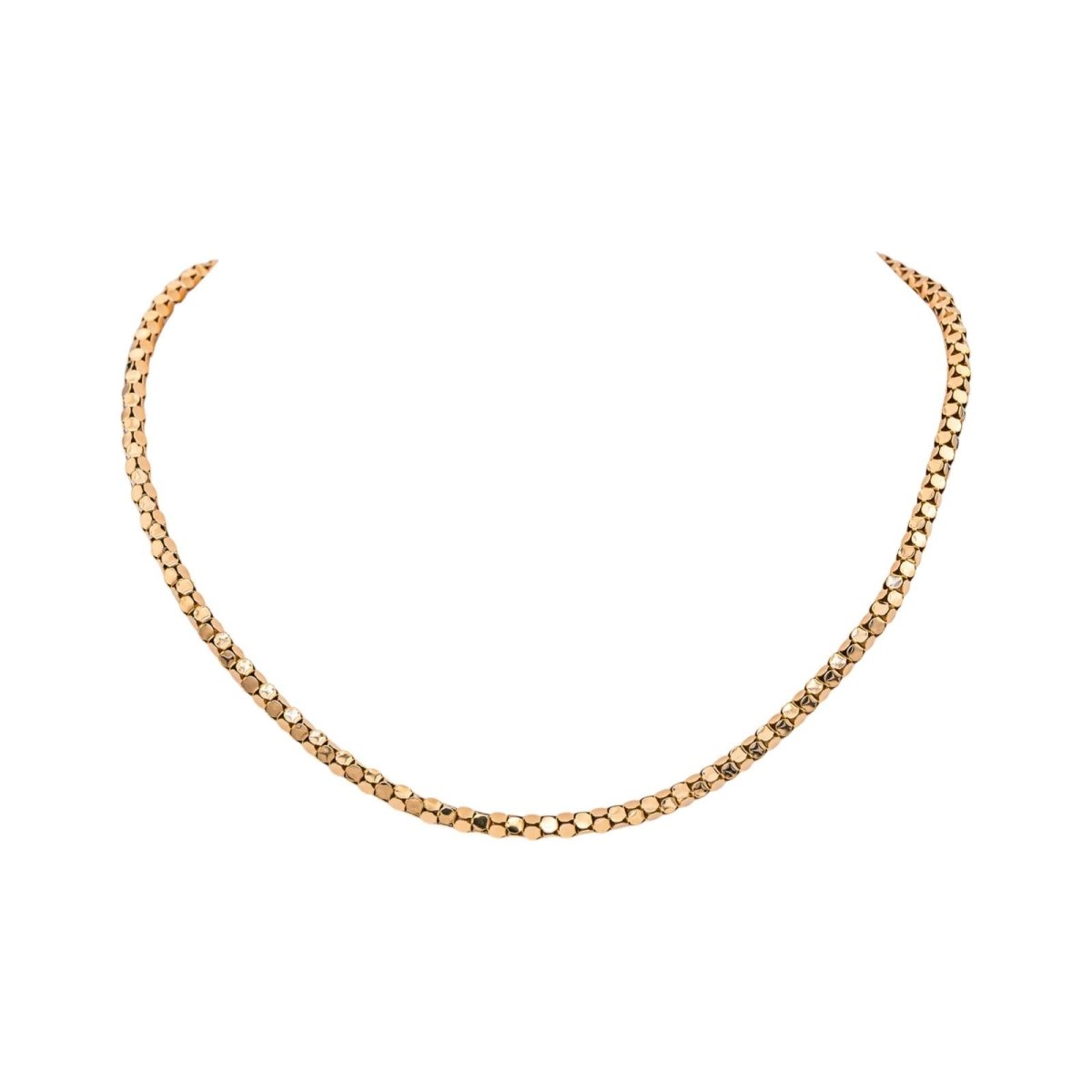 Collier Maille en or rose - Castafiore