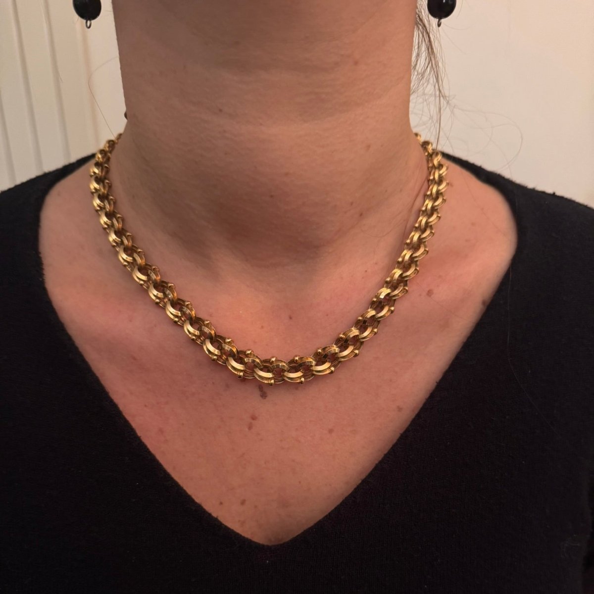 Collier Maille en or rose - Castafiore