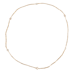 Collier Maille en or rose et perles - Castafiore