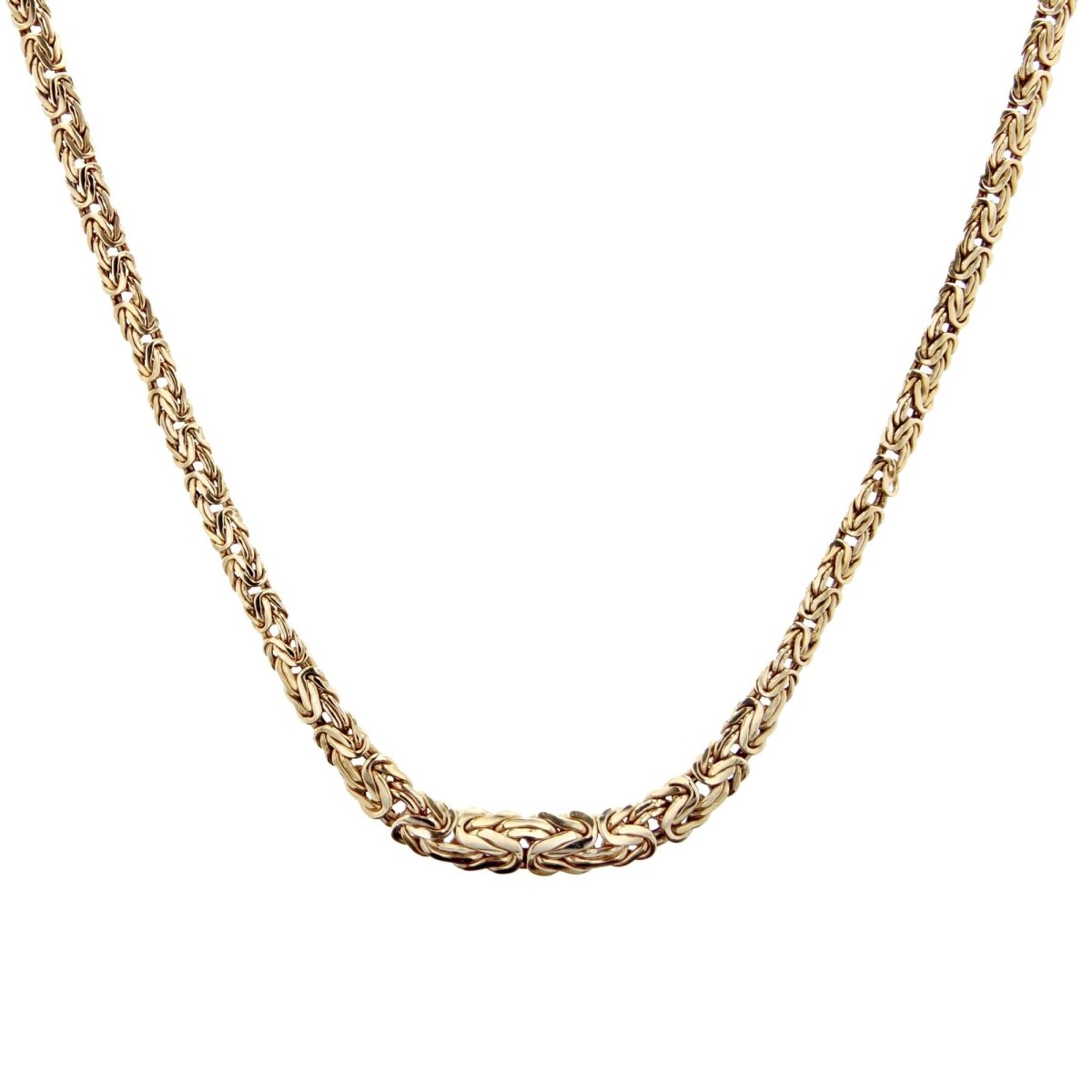 Collier MAILLE Entrelacée en or jaune - Castafiore
