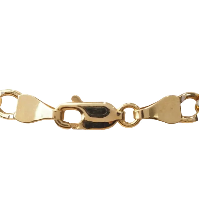 Collier maille fantaisie en or jaune - Castafiore