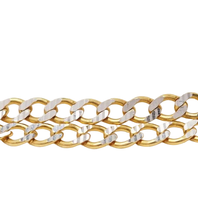 Collier maille fantaisie en or jaune - Castafiore