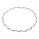 Collier Maille fantaisie Or blanc Diamant - Castafiore