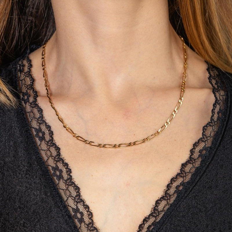 Collier Maille figaro Or Jaune - Castafiore