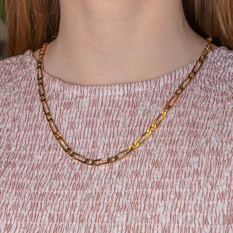 Collier Maille figaro Or rose - Castafiore