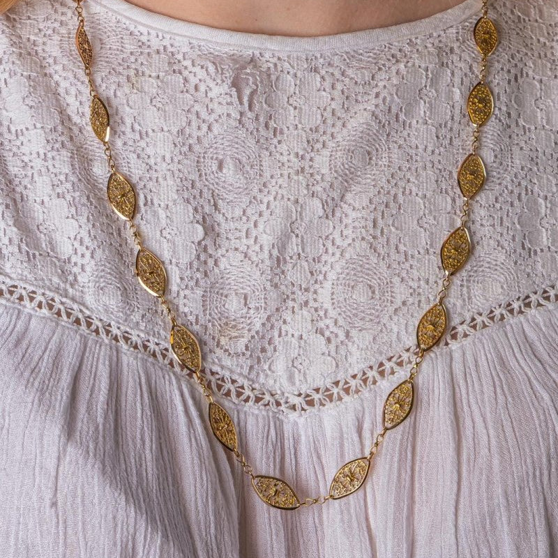 Collier Maille filigrane Or jaune - Castafiore