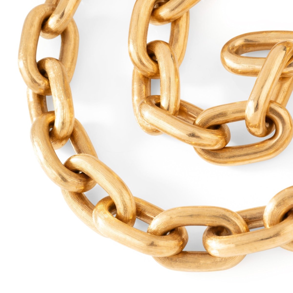 Collier Maille forçat en or jaune - Castafiore