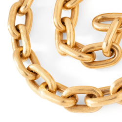 Collier Maille forçat en or jaune - Castafiore