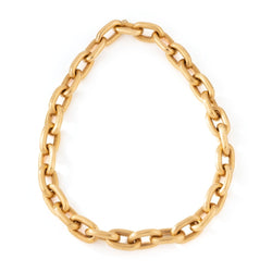 Collier Maille forçat en or jaune - Castafiore