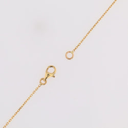 Collier maille forçat en or jaune et diamants - Castafiore