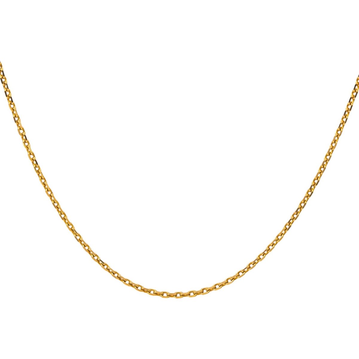 Collier Maille Forçat Or jaune - Castafiore