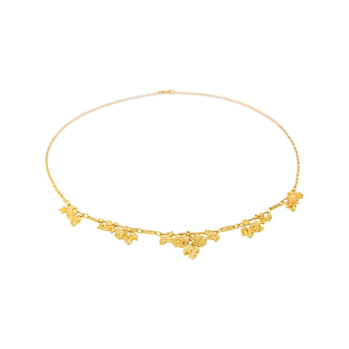 Collier Maille forçat Or jaune - Castafiore