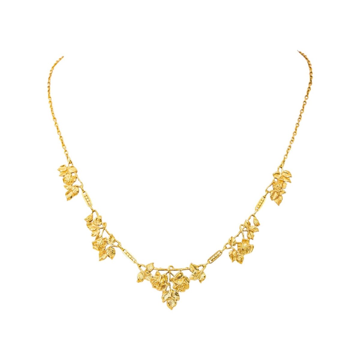 Collier Maille forçat Or jaune - Castafiore