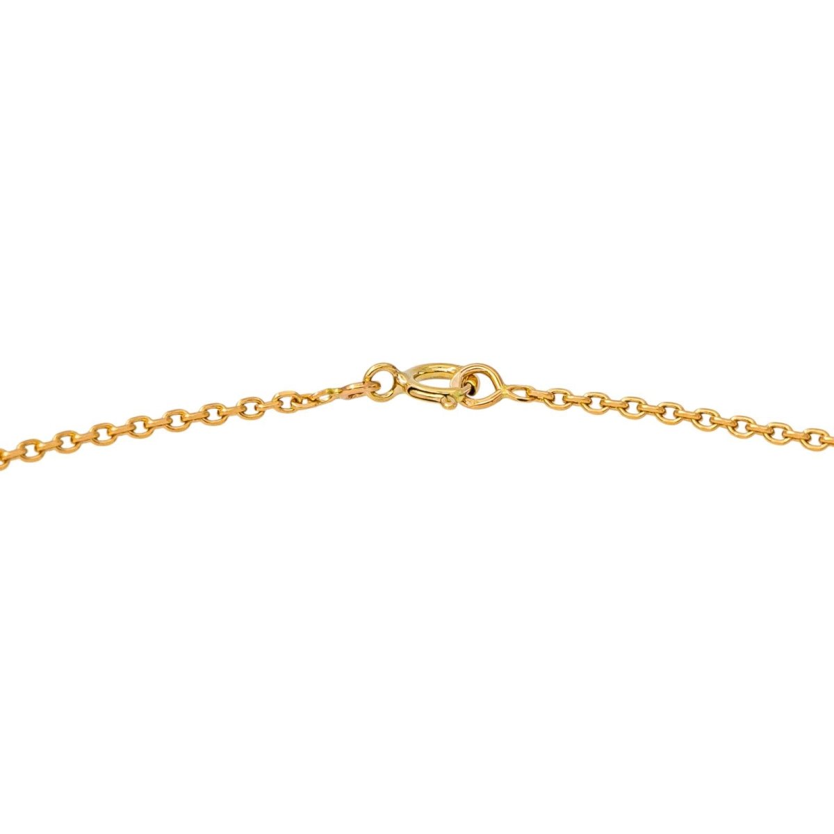 Collier Maille forçat Or jaune - Castafiore