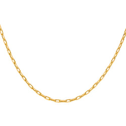 Collier Maille forçat Or jaune - Castafiore