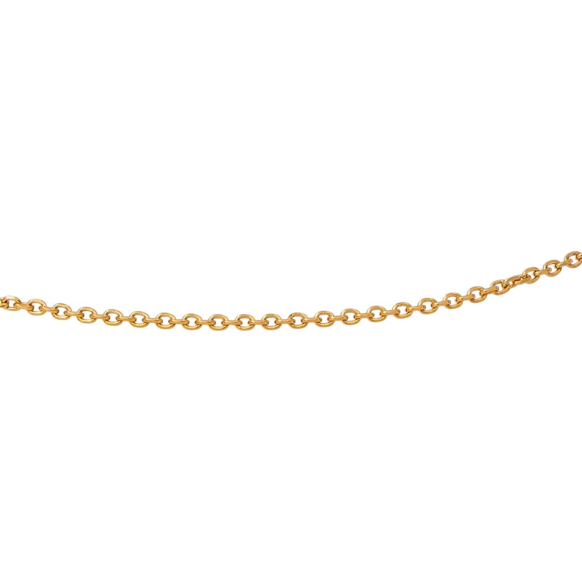 Collier Maille forçat Or jaune - Castafiore
