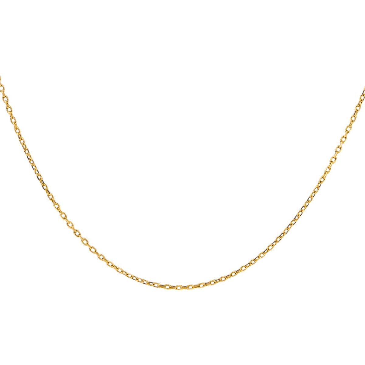 Collier Maille Forçat Or jaune - Castafiore