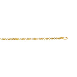 Collier maille Forçat Or jaune - Castafiore