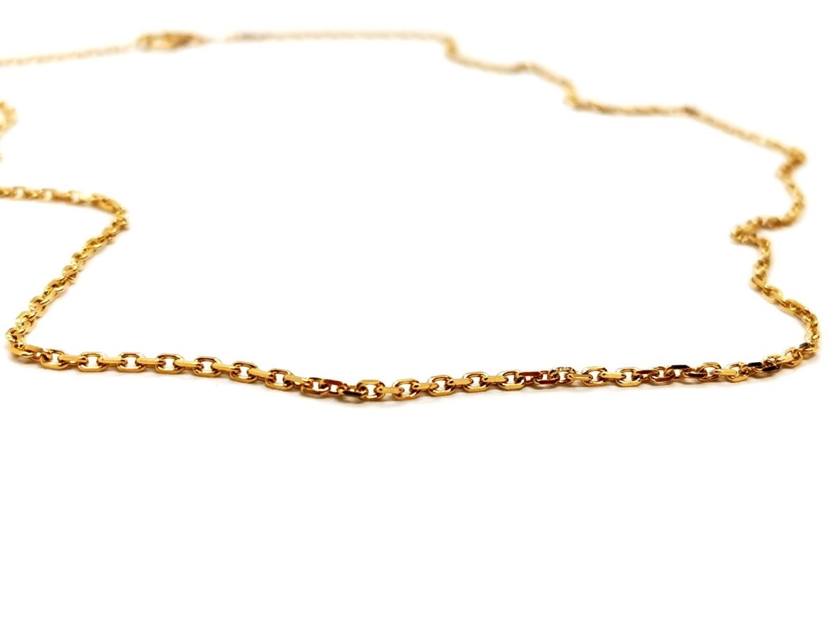 Collier Maille forçat Or jaune - Castafiore