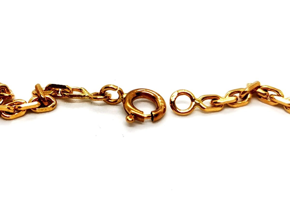 Collier Maille forçat Or jaune - Castafiore