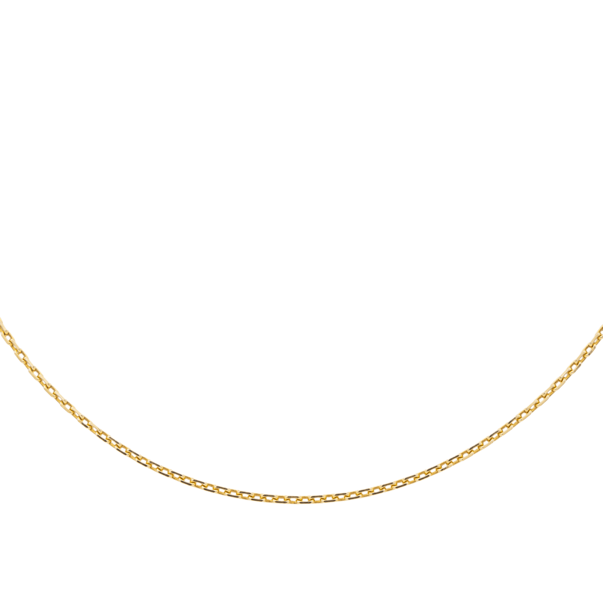Collier Maille forçat Or jaune - Castafiore
