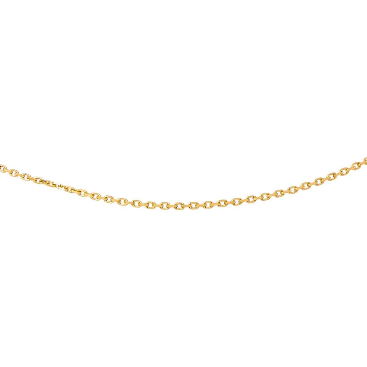 Collier maille Forçat Or jaune - Castafiore