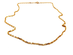 Collier Maille forçat Or jaune - Castafiore