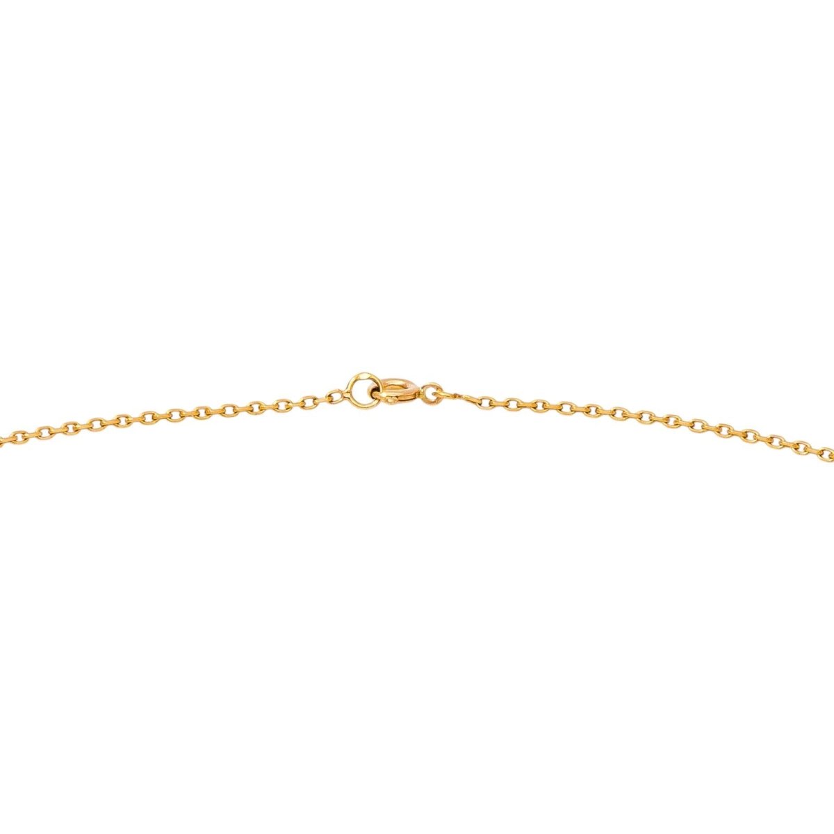 Collier Maille forçat Or jaune - Castafiore