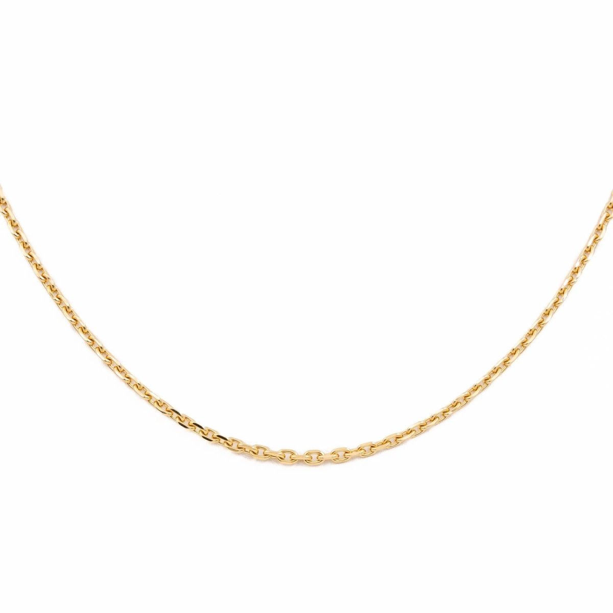 Collier Maille forçat Or jaune - Castafiore