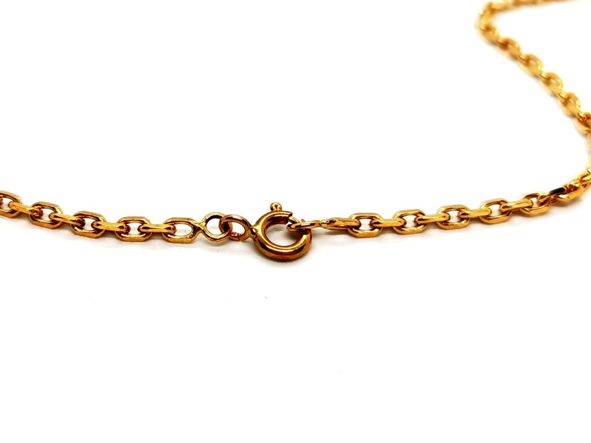 Collier Maille forçat Or jaune - Castafiore