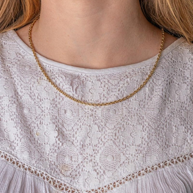 Collier Maille Forçat Or jaune - Castafiore