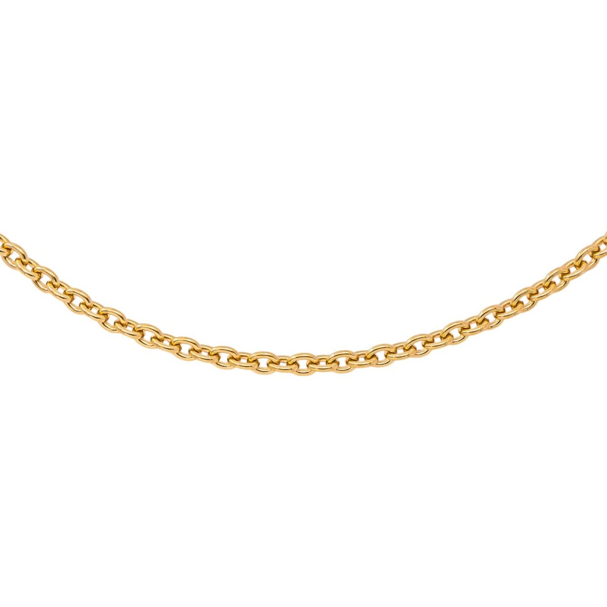 Collier Maille forçat Or jaune - Castafiore