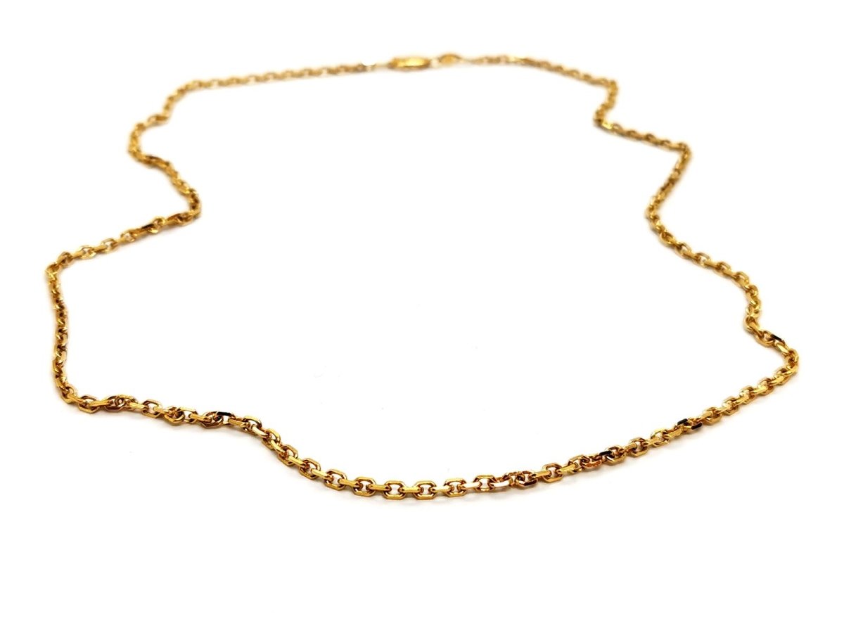 Collier Maille forçat Or jaune - Castafiore