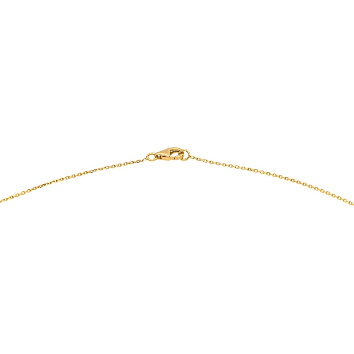 Collier Maille forçat Or jaune - Castafiore