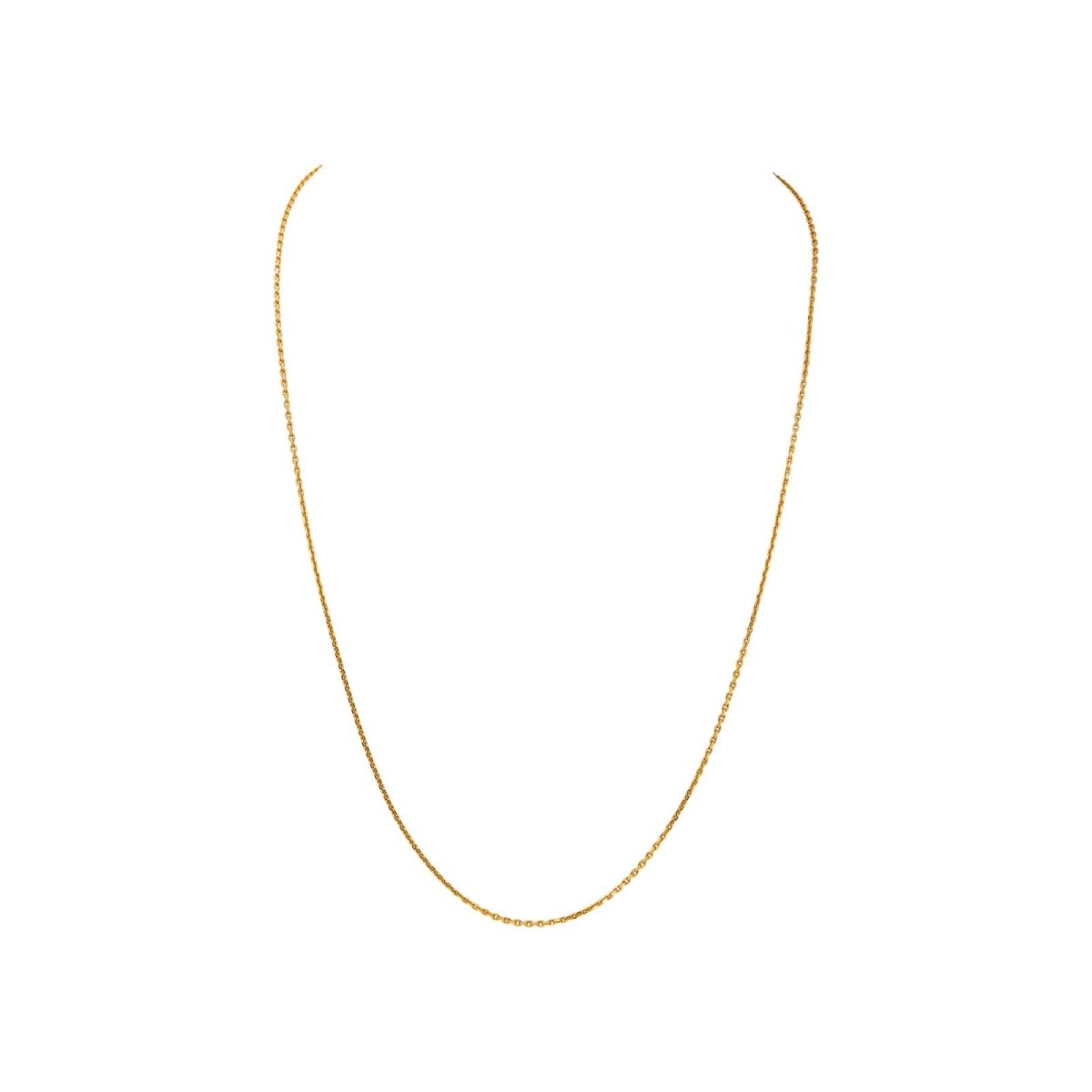 Collier Maille Forçat Or jaune - Castafiore